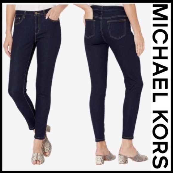 Michael Kors Dark Wash Skinny Jeans - Picture 16 of 16